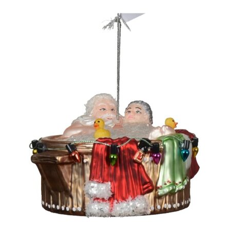 Orn.glas kerstman l10.8b9.5h6.8 mlt