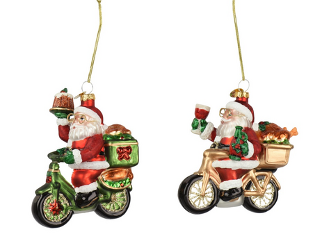 Orn.glas kerstman l11b6.20h10.2cm mlt a2