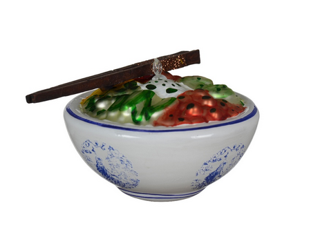 Orn.gls schaal l9.1b7.3h5.3 blw/wit