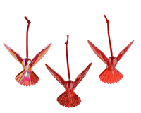 Orn.plc kolibrie l9.5b7.10h9cm rood a3