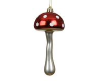 Orn.plc paddenstoel l7b7h15cm kerstrood