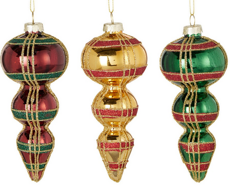 ORNAMENT 135MM 3ASS KL