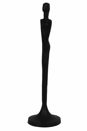 Ornament emake l14b14h51cm zwart