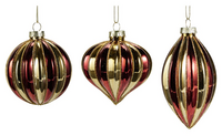 ORNAMENT GLAS 3ASS