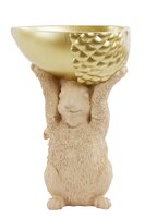 Ornament squirrel roze