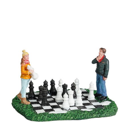 Outdoor chess l12.5b11.5h7.5cm