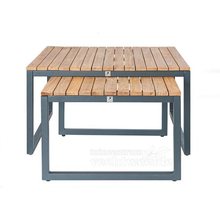 Palazzo koffietafel duo teak top