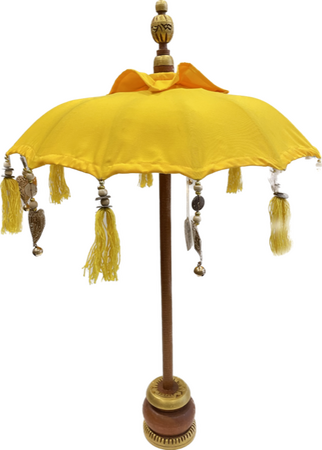 Parasol bali d50h75cm geel
