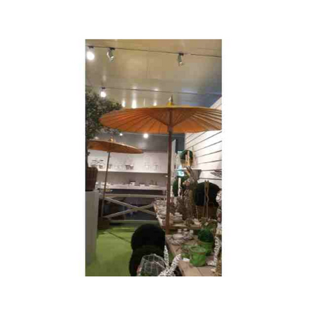 Parasol oriental geel D200cm.