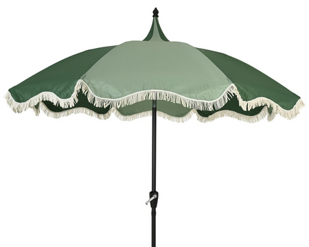 Parasol polyester d250h255cm groen