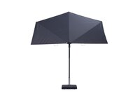 Parasol sun wave l270b150cm grijs