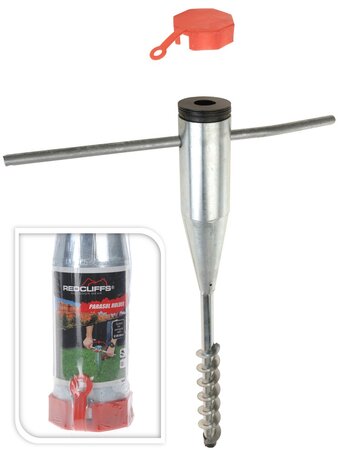 PARASOLHOUDER METAAL