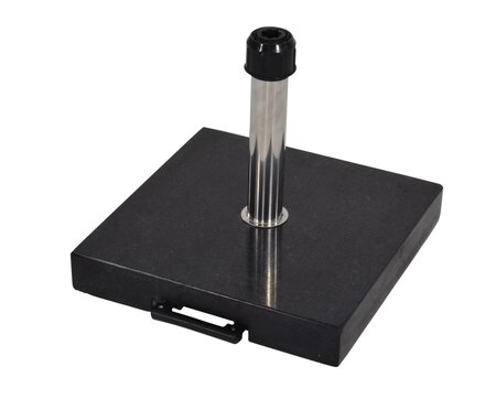 Parasolvoet 40kg telescoop hendel