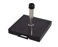 Parasolvoet 40kg telescoop hendel