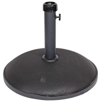 Parasolvoet beton zwart 30kg