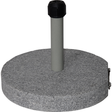 Parasolvoet graniet grijs 40kg
