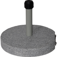Parasolvoet graniet grijs 40kg