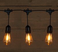 Partylights retro rubber 10 Lampjes L5 Meter