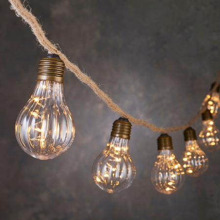 Partylights touw 50l l815h9d6cm brn