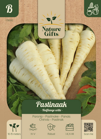 Pastinaak halflange witte per 15m