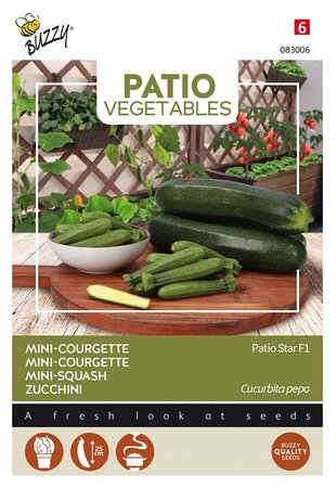 Patio courgette patio star f1 6zdn - afbeelding 1