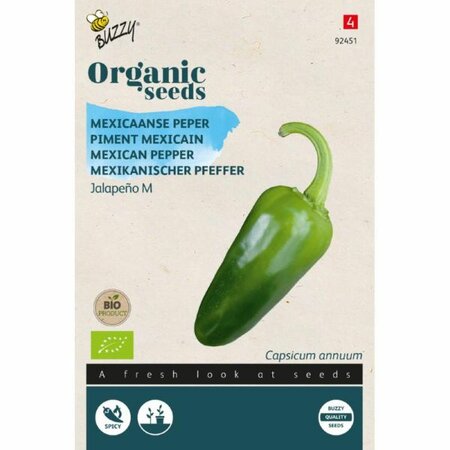 Peper jalapeno (bio) - afbeelding 1