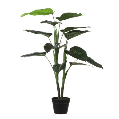 Philodendron in pot d70h100cm groen (Zijde-plant)