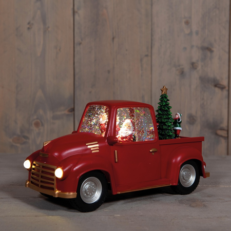 Pick-up groot led 28.5x16.5cm rood