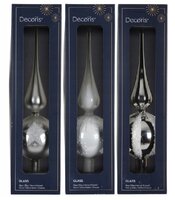 Piek glas d8h31cm per stuk