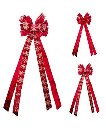 PIEK STRIK 130X33CM ROOD 2ASS