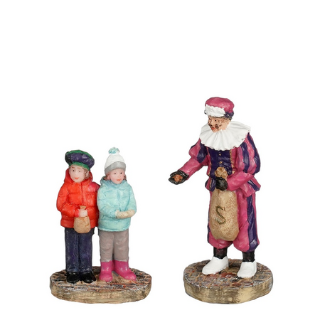 Piet geeft pepernoten l3.5b3h7cm