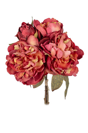 Pioen bundel h34cm oud roze