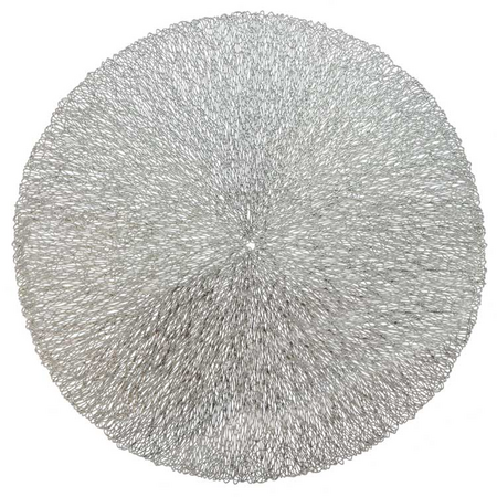 Placemat ciara d38cm zilver