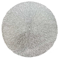 Placemat ciara d38cm zilver