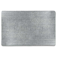 Placemat metallic l30b45cm zilver