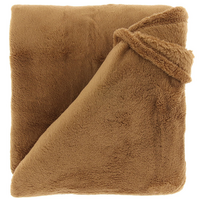 Plaid justin l200b150cm kokosnoot