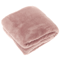 Plaid justin l200b150cm oudroze