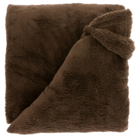 Plaid justin l200b150cm rocky brwn