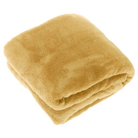 Plaid justin l200b150cm toffee