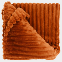 Plaid lex 200x150cm orange flame