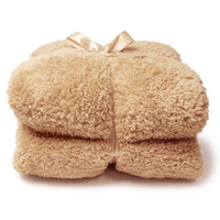 Plaid teddy l200b150cm latte