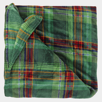 Plaid victor 200x150cm donkergroen