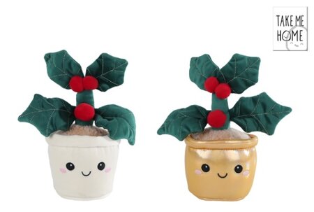 Plant hulst pluche 30cm a2