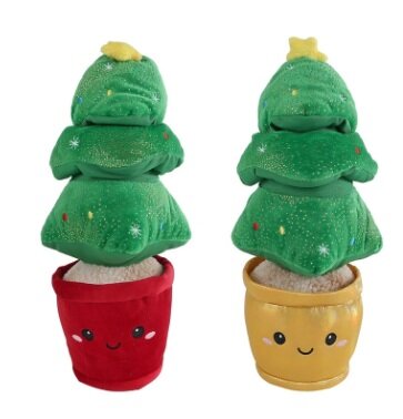 Plant kerstboom pluche 30cm a2