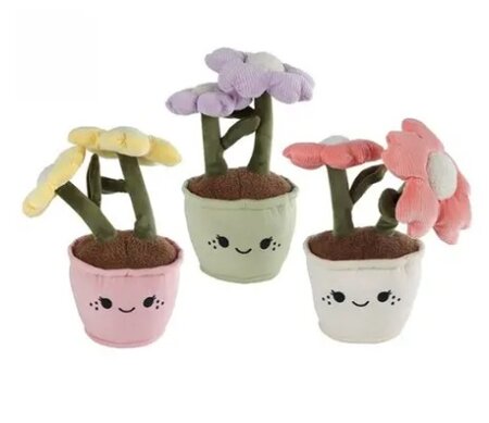 Plantbloem pluche 45cm per stuk