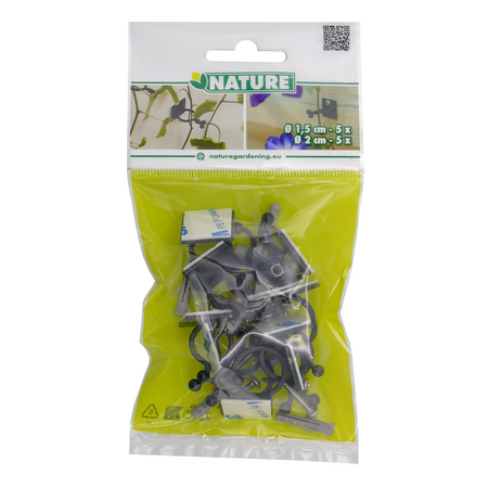 Plantclip in-&outdoor d1,5&2cm 10st