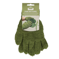 Planten afstof handschoenen groen