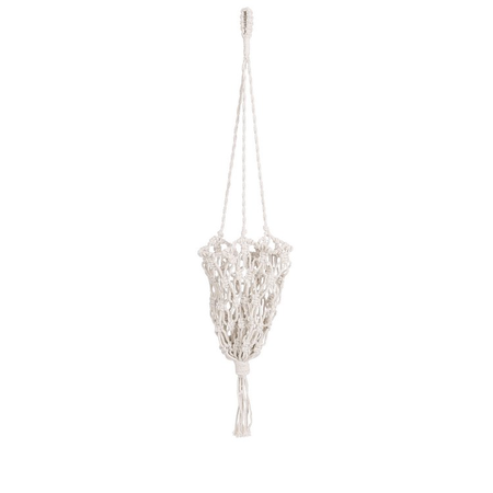 Plantenhanger d17h75cm off white