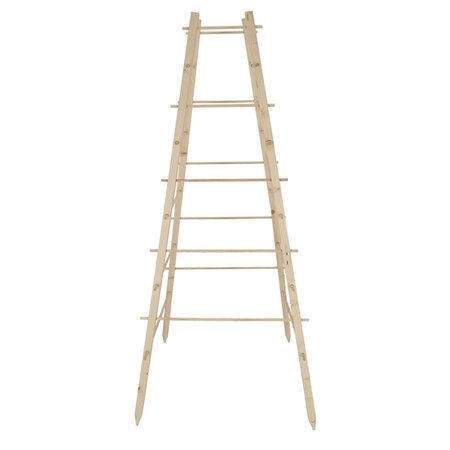 Plantensteunpiramide hout l41b38h24