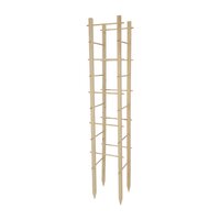 Plantensteuntoren hout l40b38h12cm